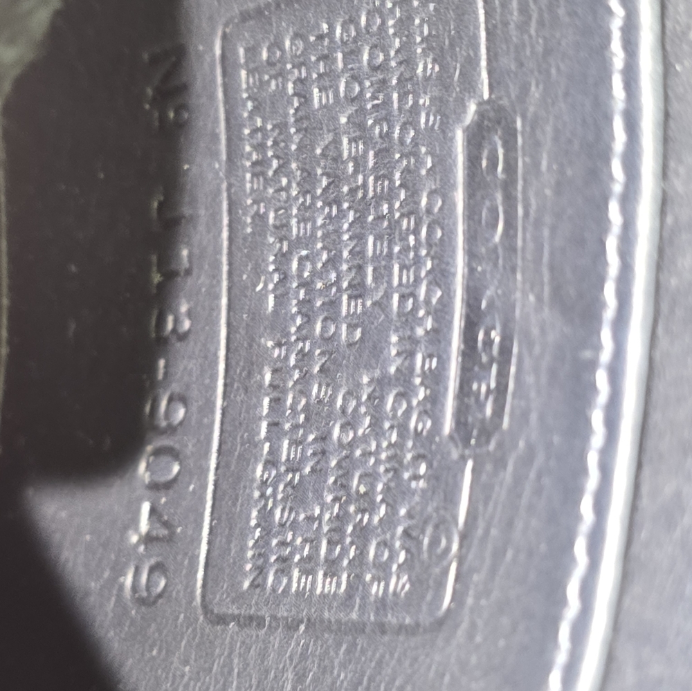 Coach Vintage Tango Flap Bag - Navy - Picture 6 of 8